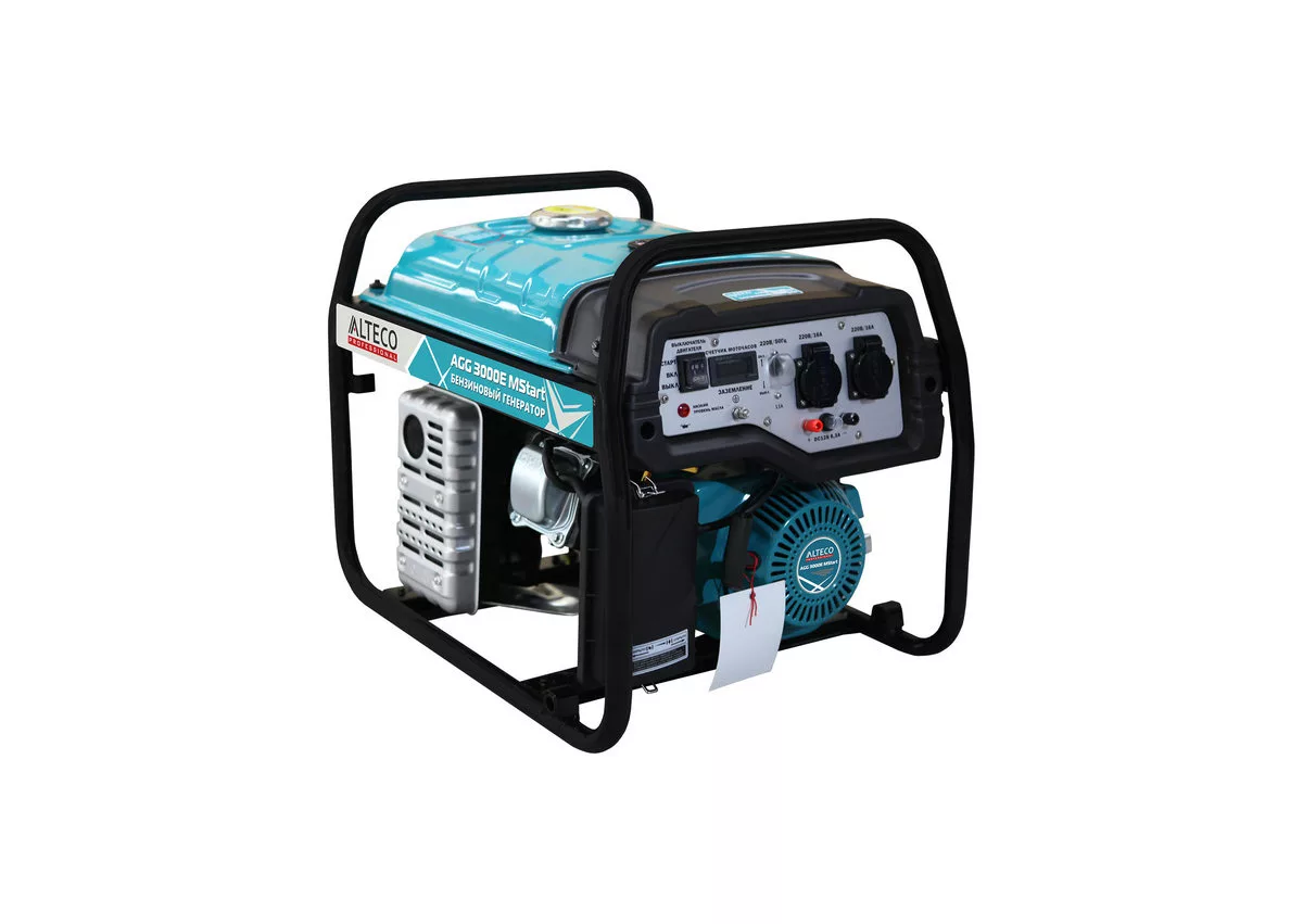 Бензиновый генератор 2.2 кВт Huter DY2500L 220В ручной однофазный четырехтактный