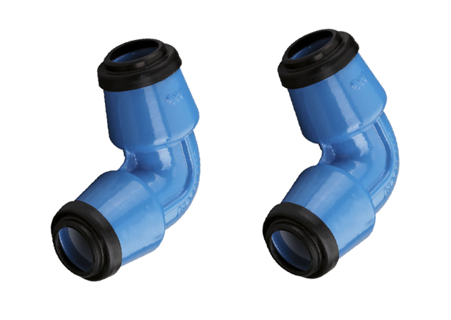 Чугунное ISO колено 90 ̊ PE/AG 40х1 1/4 PN 16