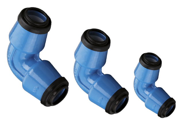 Чугунное ISO колено 90 ̊ PE/AG 40х1 1/4 PN 16
