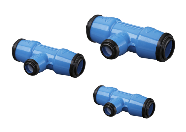 Чугунный ISO тройник PE/IG/PE 40х1 1/4 PN 16