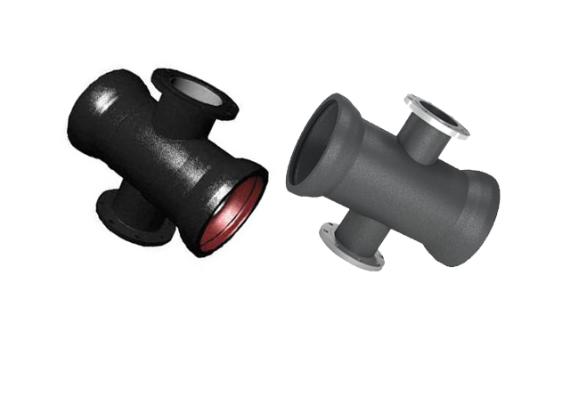 Чугунный крест раструб-фланец ВЧШГ 900х900