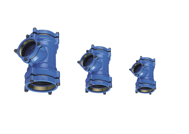 Чугунный раструбный тройник System 2000 140х110 PN 16