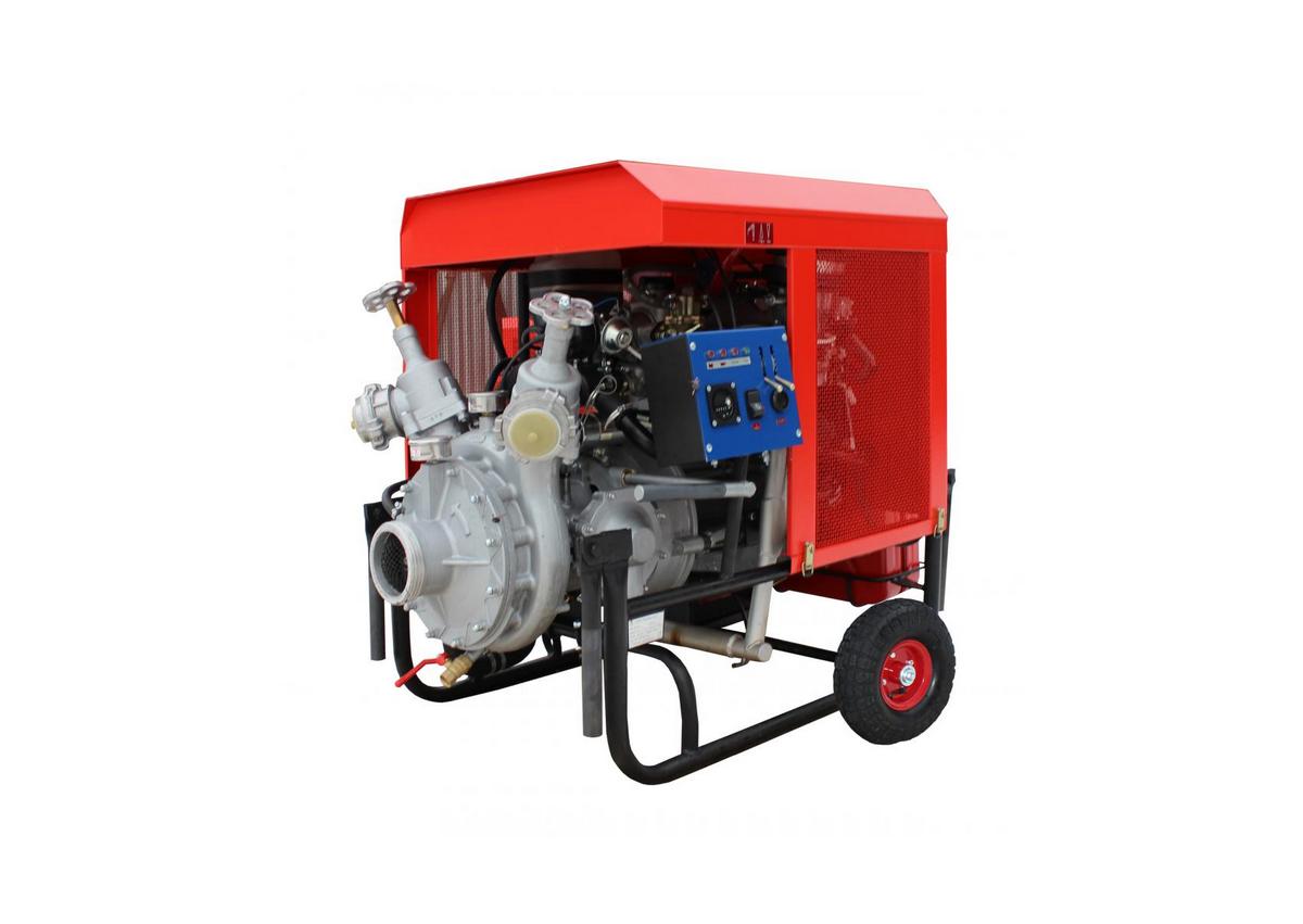 Пожарная мотопомпа "Гейзер" МП-20/100