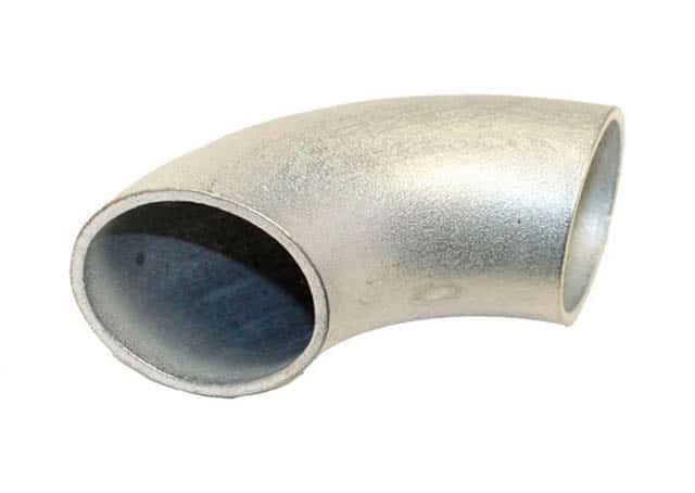Отвод оцинкованный стальной 90 градусов Ду 80 Е24-2 исп. 1
