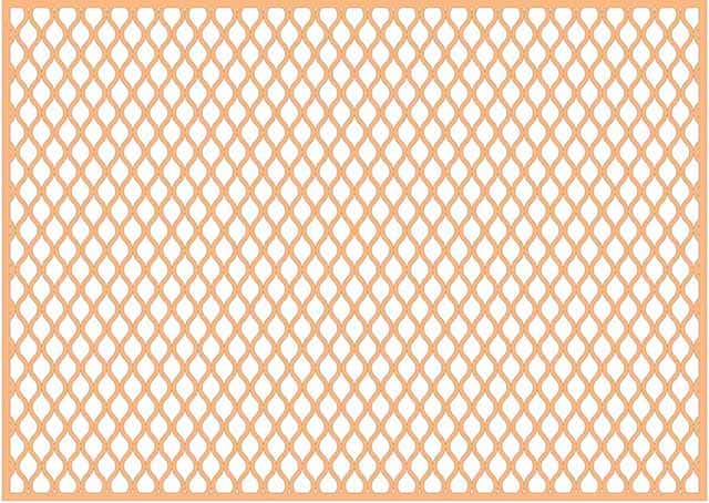 Перфорированный лист ХДФ 1000х2720х6 мм Верон