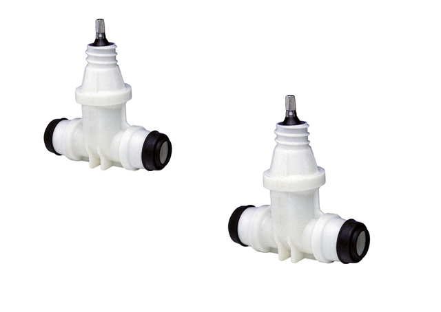 Вентиль PE/PE POM 2х63 PN 16