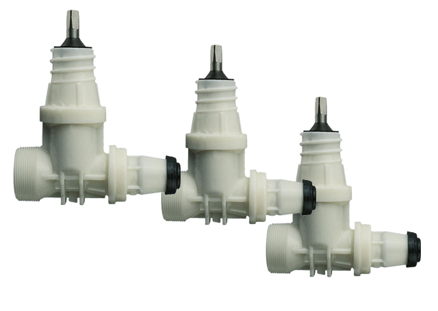 Врезной вентиль с насадками ISO 2-1 1/2 50 мм 